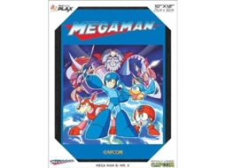 Molduras Retrogaming-Pixel Plax Mega Man Mr X Moldura Lenticular