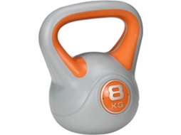 Kettlebell Pu E Areia Cor Laranja 20x14x24cm Sportnow