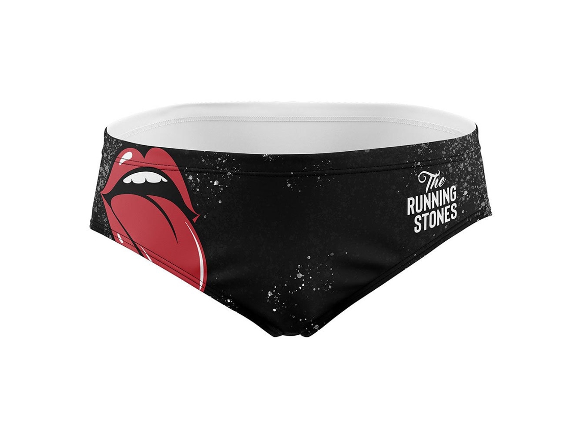 Slip de Banho Running Stones Preto S Homemotso