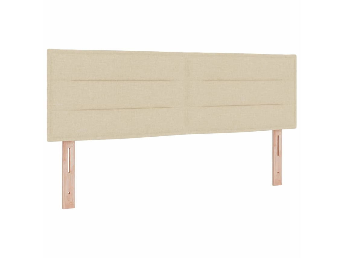 Cabeceira Creme 144 Cm Tecido MAISON EXCLUSIVE