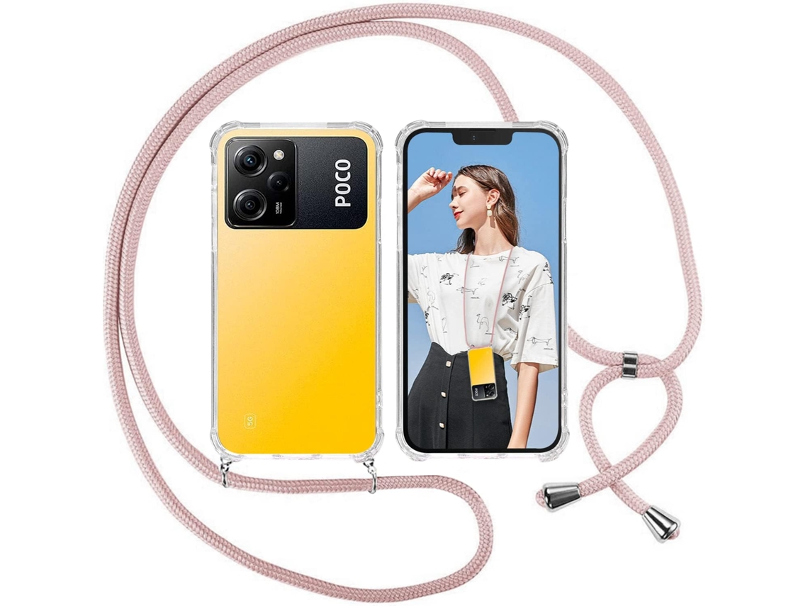 Correia Note para Xiaomi Xiaomi Poco X5 Pro 5G/Note 12 Pro 5G HONGWE. Transparente
