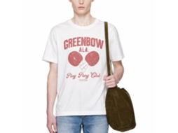 Rockinstone Forrest Gump Greenbow Ping Pong White Adult T-shirt Size:xl