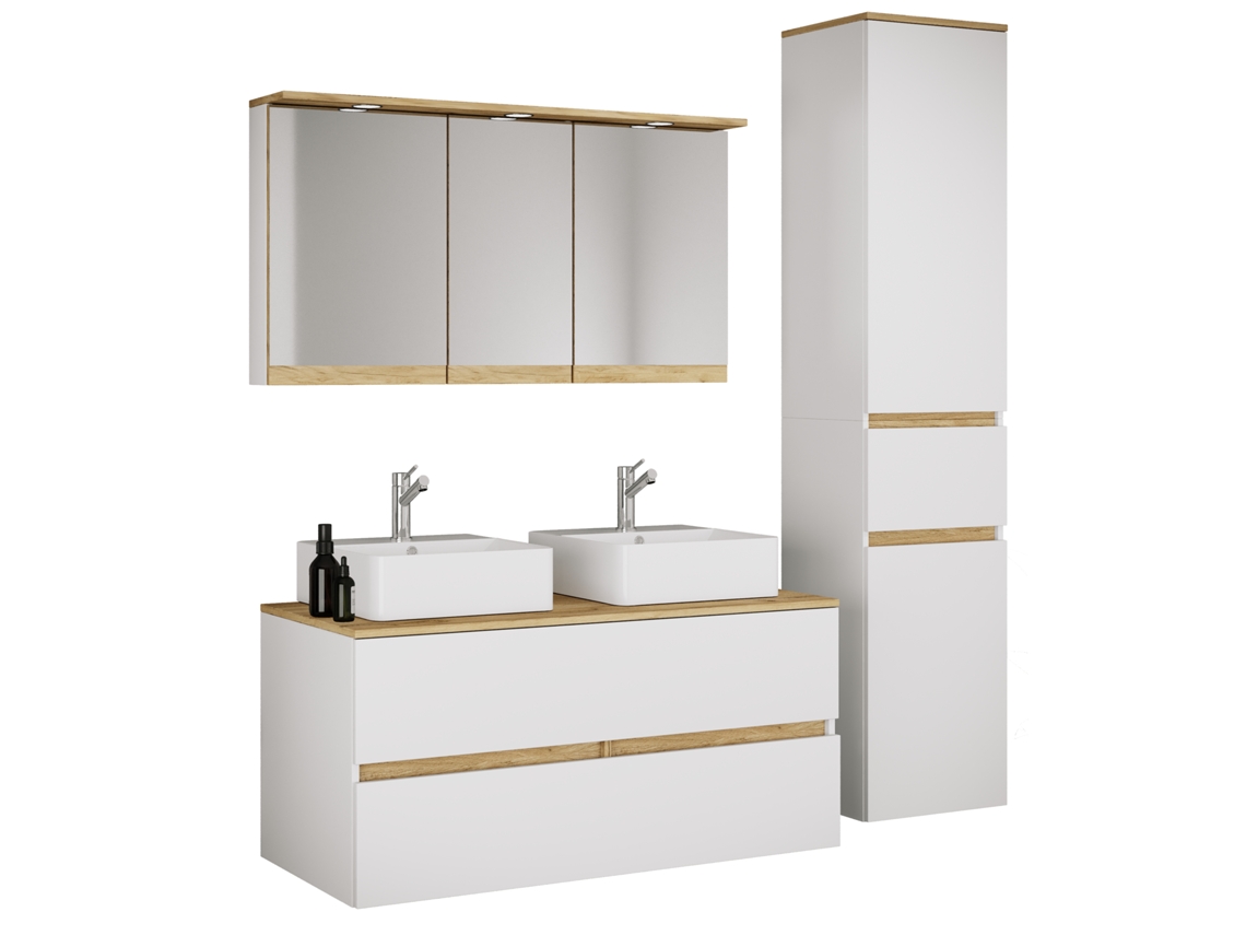 Conjunto de Móveis para Banheiro com Lavatório Cosila a 111 VCM