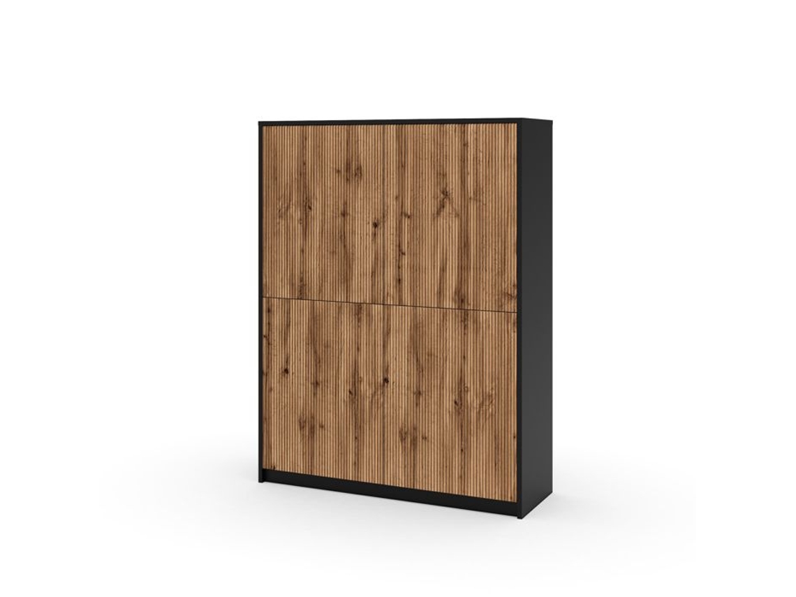 Buffet Alto Budapeste Preto/ameixa Aqa Design