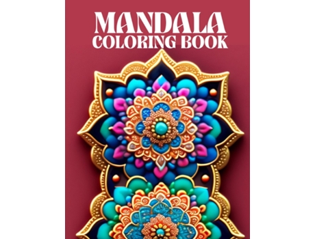 Livro Mandala Activity Book for Adults Mandalas Book for Adults, Activity Book with Mandala for Women de Laura Bidden (Inglês)