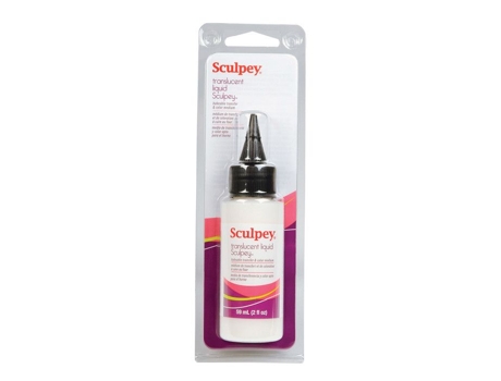 Transfêrencia Média Sculpey 59 Ml Translúcido Argila Líquida Objetos Decorativos