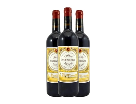 Vinho FAMILLE HUBERT Peybonhomme Les Tours Bordeaux (0.75 L - 3 Unidades)