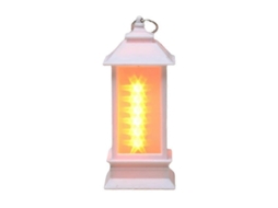 Lâmpada De Vento Auspiciosa De Natal, Enfeites Luminosos De Led Brancos Hengjian