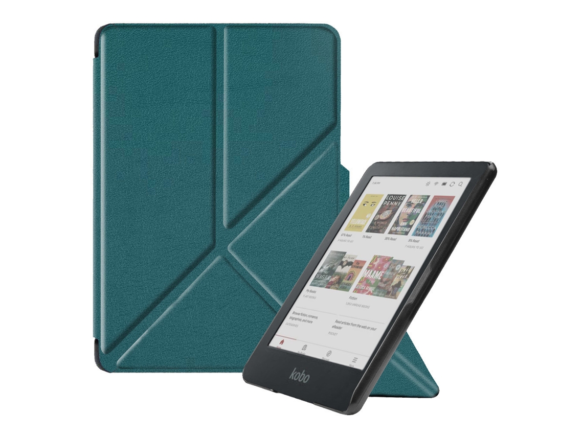 Capa Protetora Tpu Flip Compatível Kobo Clara Colour N367 / Clara Bw N365 6 Polegadas 2024 Suporte Origami Auto Sono Tela ZYBLSSBB