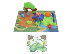 Ats jogo Educatsivo Interatsivo Duradouro de Dinossauros com Cena 3d para Crianças em Casa