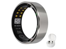 Smart Ring AUJEZON Sr-03-Pro Rastreador de Saúde 9# Prata