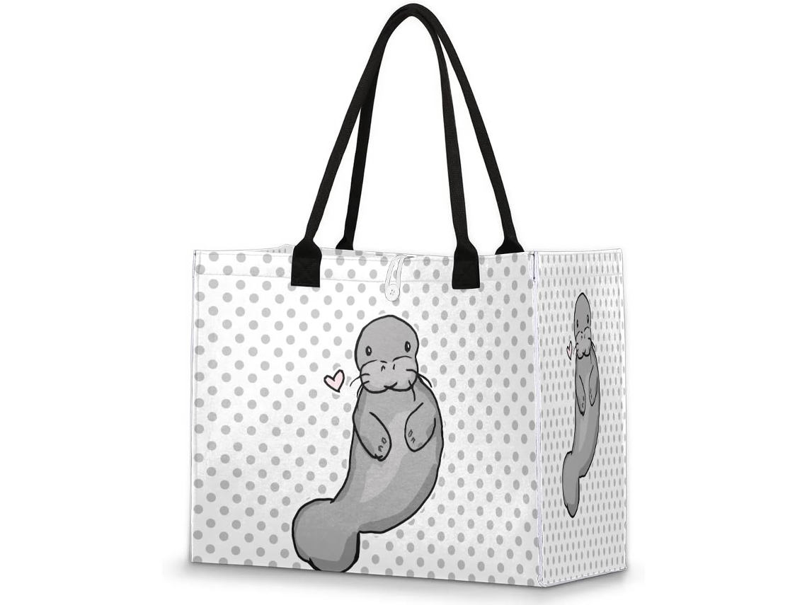 Bolsa de Ombro Tropicallife com Estampa de Golfinhos 42x17x33 cm