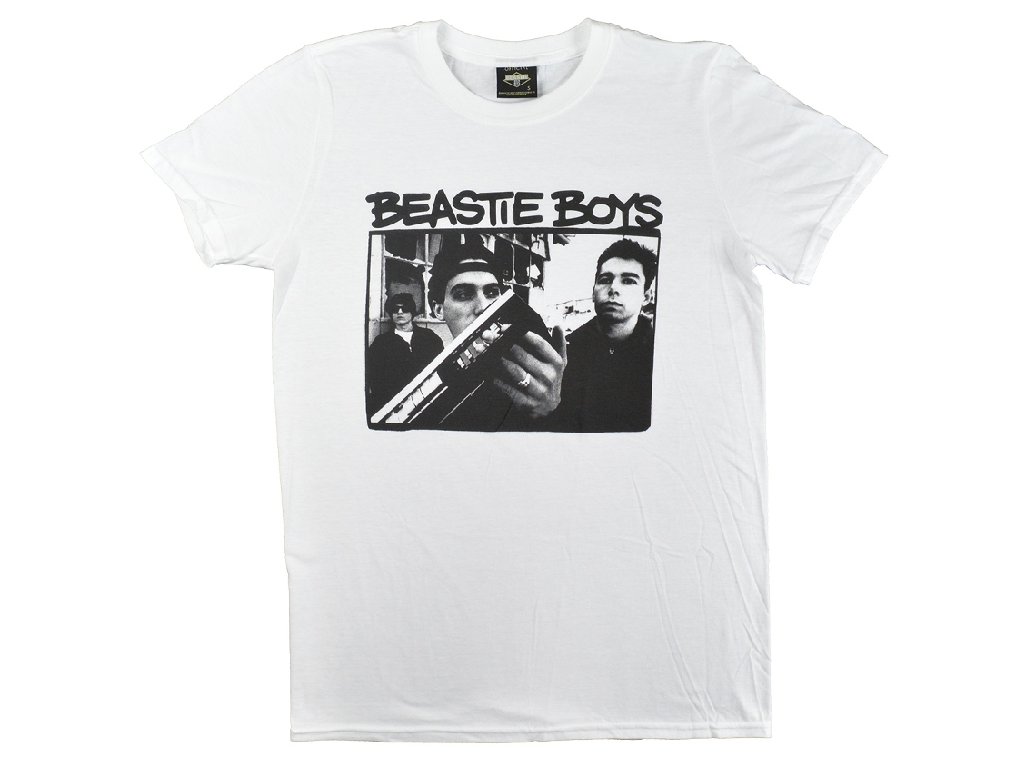 Beastie Boys Boombox T-shirt White Unisex Adults Size:xxxl