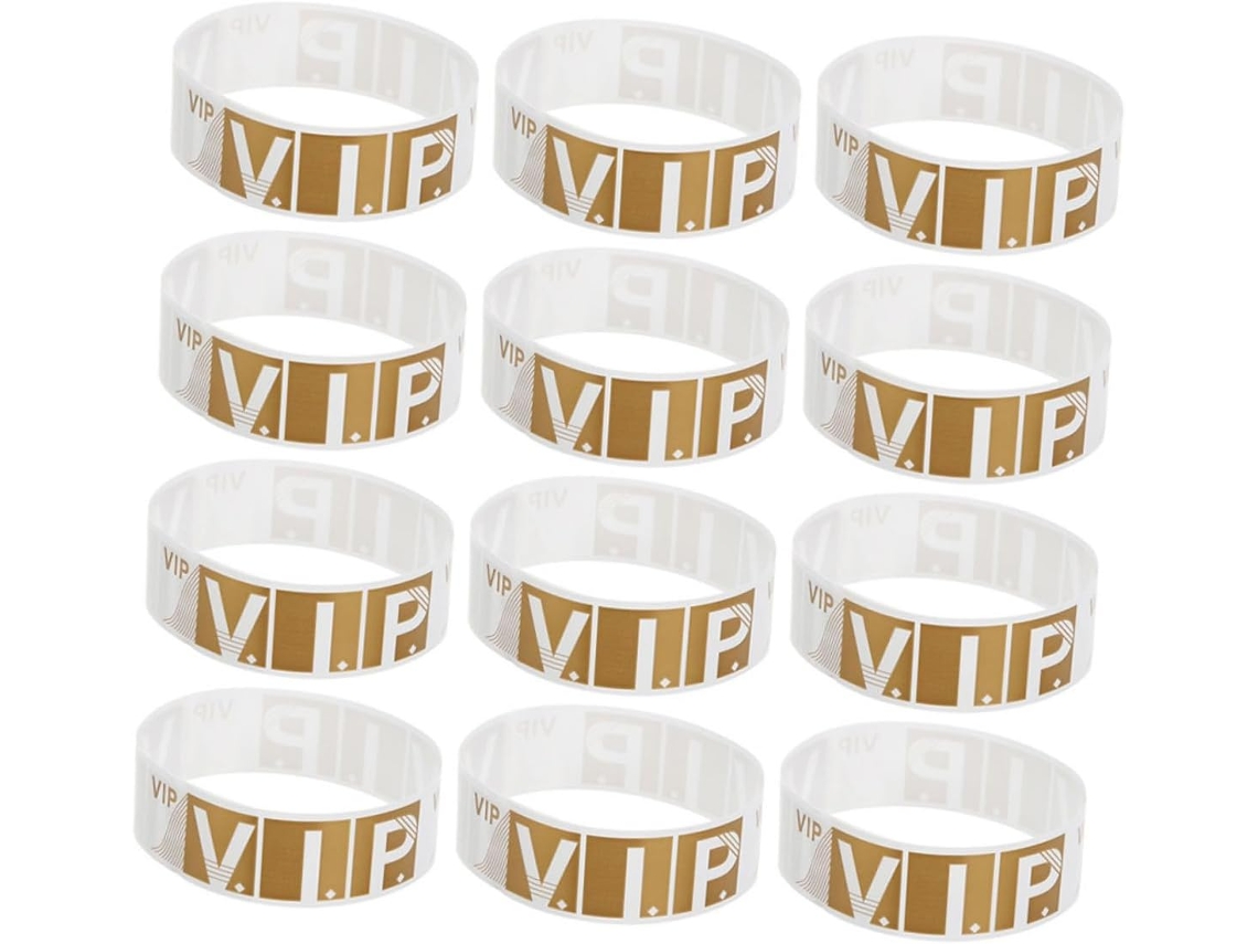 600-pulseiras Sintéticas Impermeáveis Para Festas, Eventos E, Pulseiras Para Adultos Ideais Shows E Carnavais