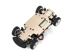 Wltoys K989 2 Baterias 1/28 2.4g 4wd Carro Rc com Motor Escovado, Chassis de Liga Leve, Modelo Pronto a Correr MDUG