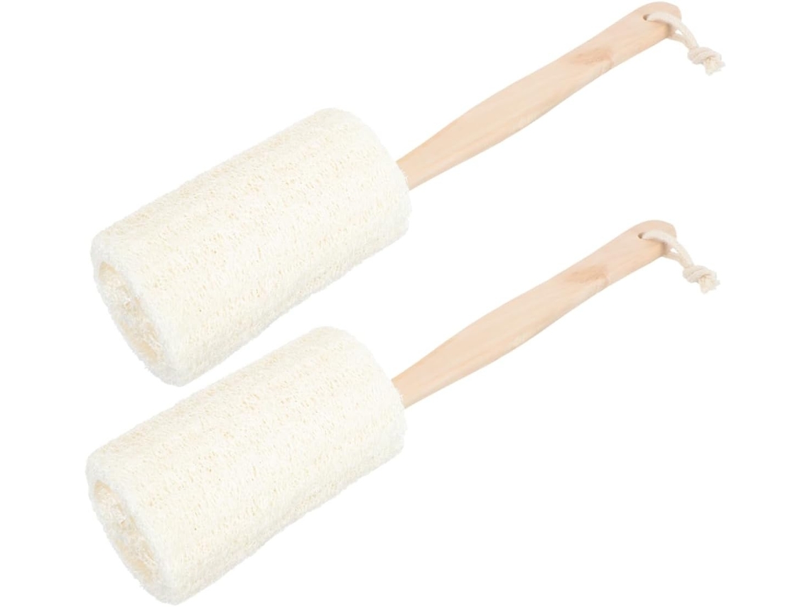 Lurelia Escova Esponja De Banho Para Costas E Corpo, Bucha Natural, Massagem Suave E Limpeza Profunda
