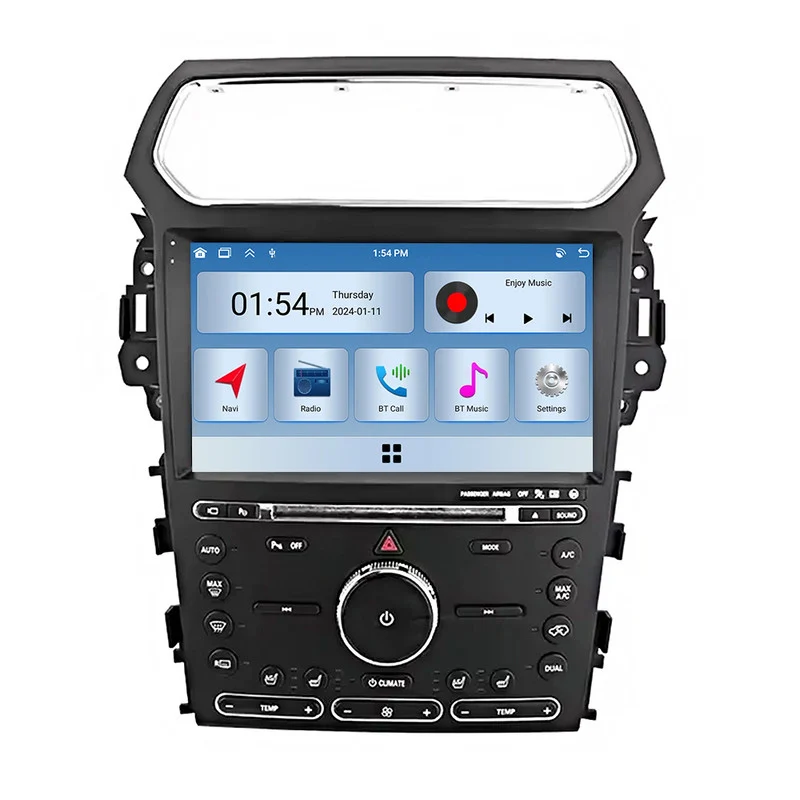 Som Automotivo Multimídia Szsmart 6gb Ram 128gb Rom Carplay Para Ford Explorer 5 2011 2019 Carro Rádio Bluetooth Gps Navegação