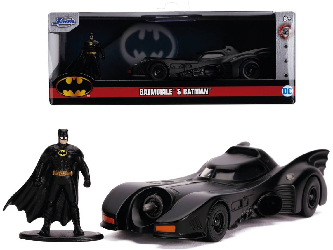 Figura de Ação BATMAN Batmobile Metal (Idade Mínima: ‍8 Anos - 20.3 x 8.9 x 7.6 cm)