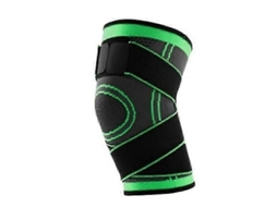 Lurelia Joelheira Compressão Rotação 360°, Para Ciclismo, Preto / Verde / Laranja, M