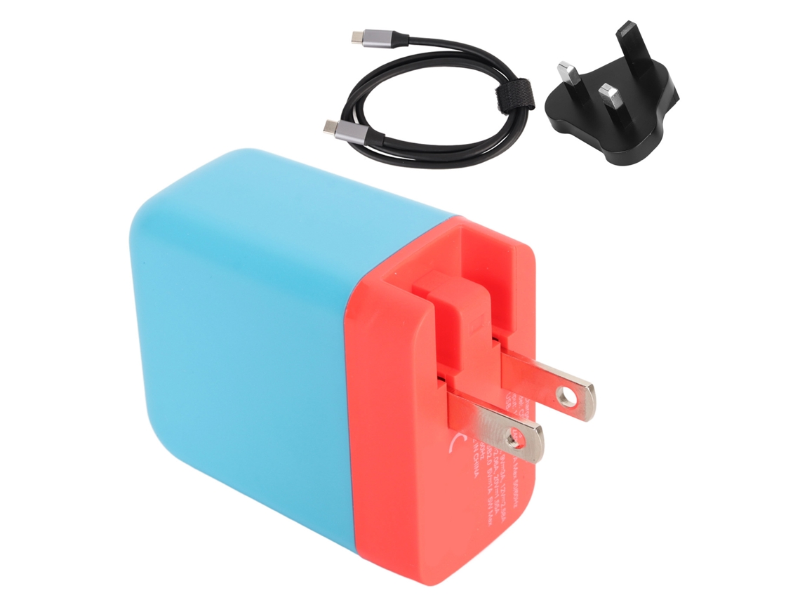 Carregador Rápido Gan 3 em 1 EOOCOO, suporte para telefone, hdmi