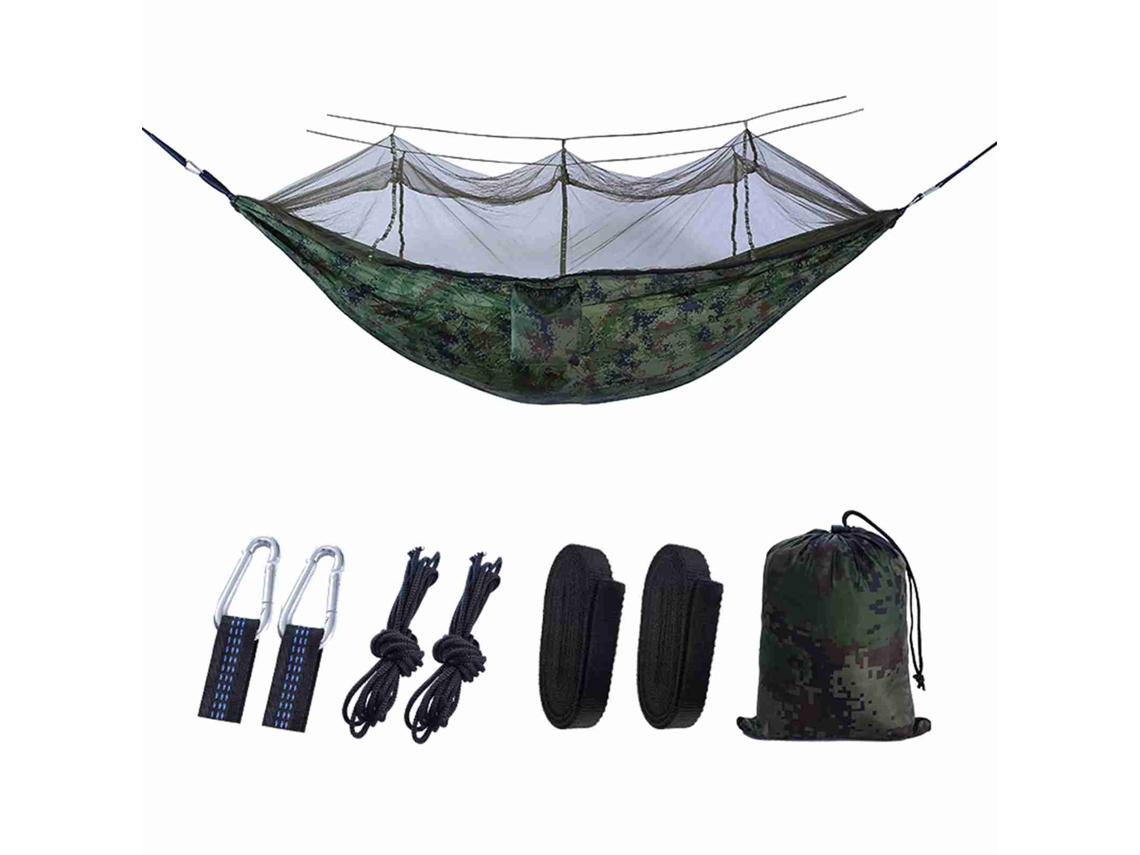 Redinha Automática com Mosquito para Camping Portátil