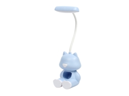 Lâmpada de Mesa Infantil Fofa com Pescoço de Ganso Flexível Usb Recarregável | S/MARCA