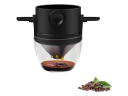 Filtro de Café Nova Line, Reutilizável, Aço Inoxidável, Cone, Para 1-2 Xícaras