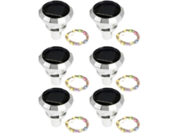 Luminária Led À Prova D'água Para Garrafa De Vinho Com Rolha Cortiça.