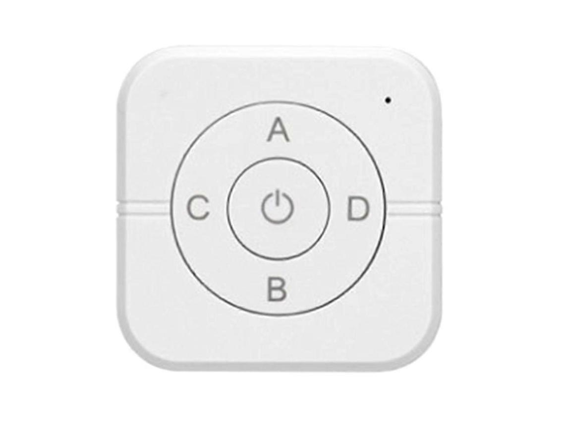 Botão Universal De 433 Mhz Com 5 Teclas, Mini Interruptor De Controle Sem Fio, Botão Circular Para Colar Na Parede._glo