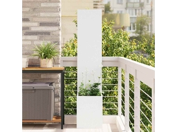 Vidaxl Tela De Privacidade Para Jardim Branco 32 X 32 X 150 Cm