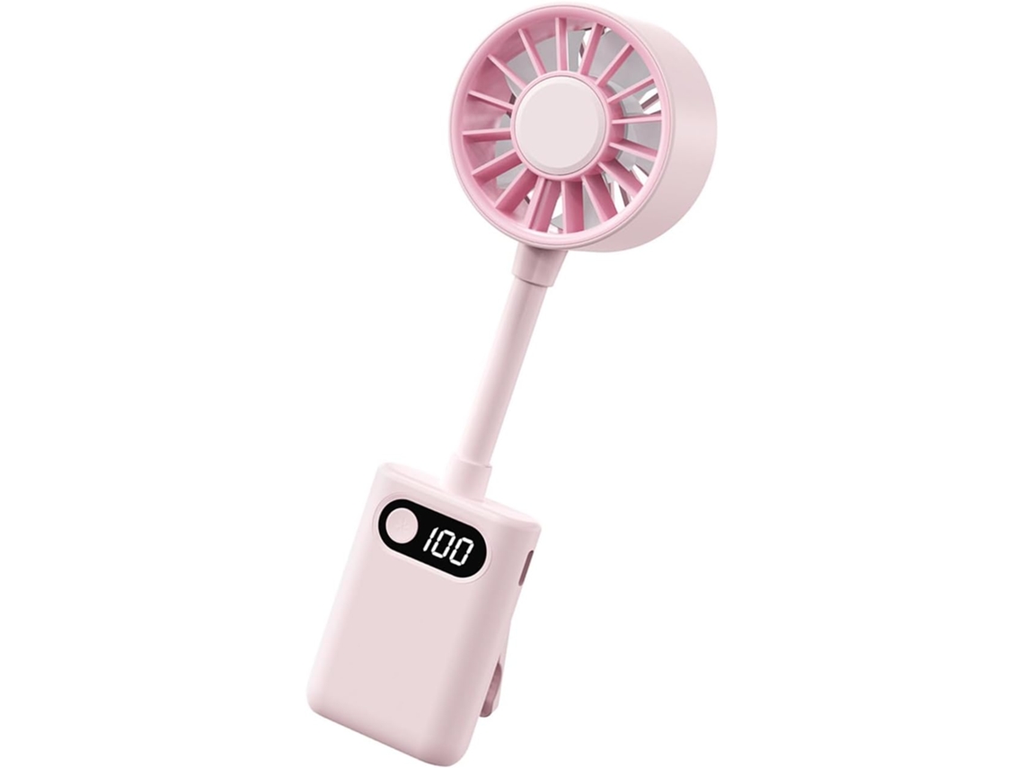 Usb Ajustável Silencioso Visor Digital Rosa