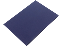 Capa De Certificado Em Papel Azul Étui De Proteção Prática Para Documentos E Diplomas Para Bureau E Boutique