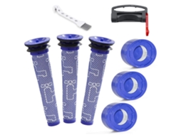 Pré-filtros e pós-filtros clipe conjunto inferior de bloqueio de gatilho para aspirador de pó sem fio absoluto dyson v7 v8