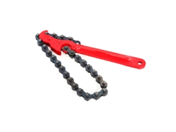 Chave de corrente ajustável de 9 polegadas para filtros de óleo, ferramenta universal para reparo de carros.