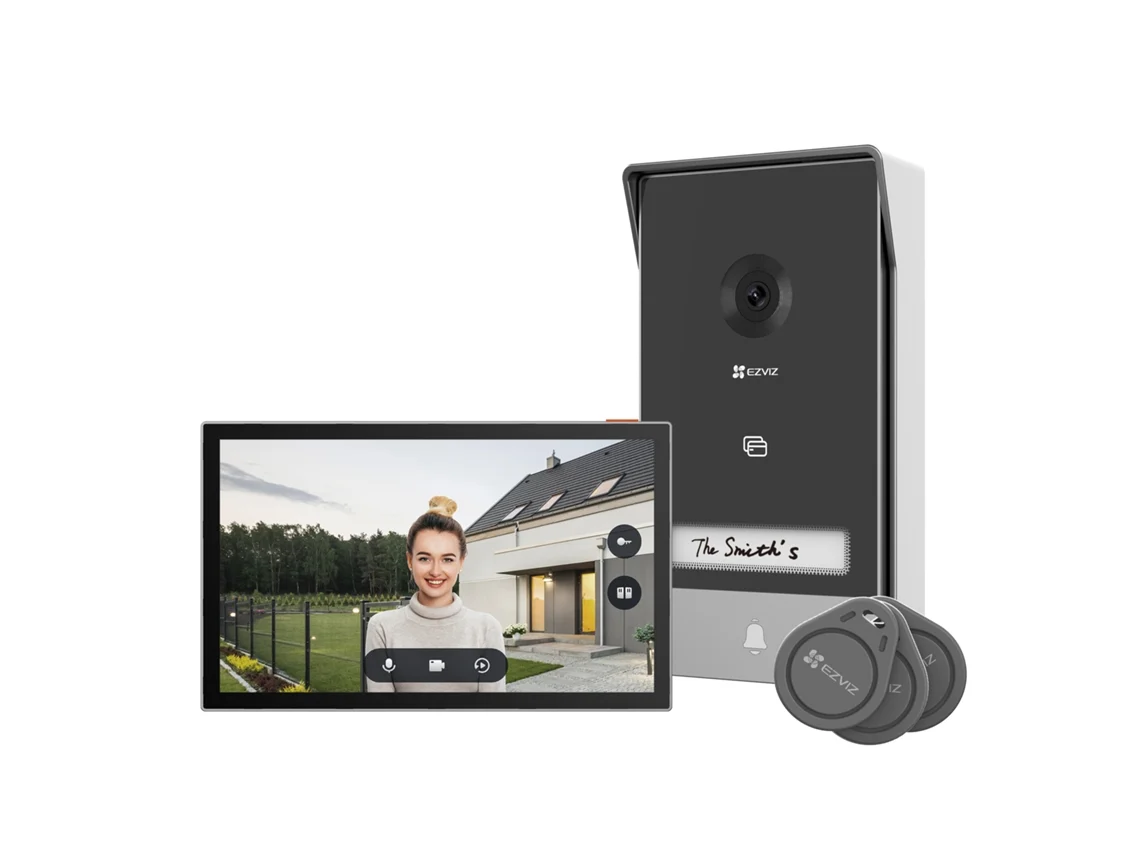 Intercomunicador EZVIZ Wi-Fi HP7 (Outlet Grade A - 2K - Angulo de Visão 162 Graus)