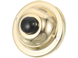 Campainha Yardenfun Elegant Vintage Gold, Botão Mecânico Retrô para Porta-Aviões em Ferro, Design e Funcionalidade