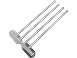 Suporte Giratório Para Toalhas De Banheiro Kadimendium, Economiza Espaço, Para Toalhas E Roupas, Aço Inoxidável 304 4 Braços