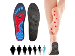 Palmilhas de Massagem Magnética - Palmilhas de Acupressão - Unissex - Palmilhas de Reflexologia - Tamanhos 35-39, P