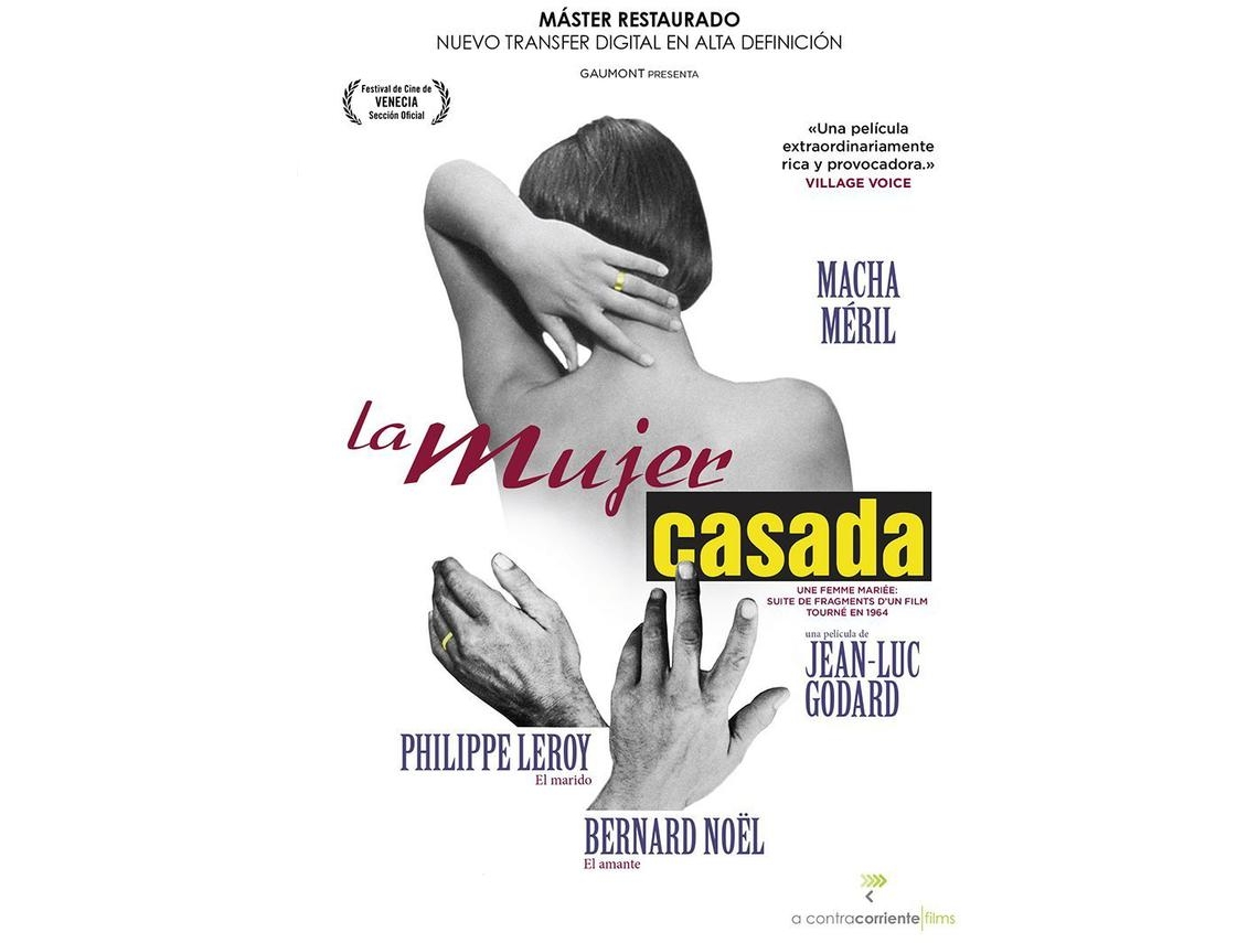DVD Une Femme Mariée: Suite De Fragments D'Un Film Tourné En 1964/  La Mujer Casada (Edição em Espanhol)