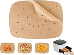 Papel Lurelia para Air Fryer, 100 Unidades, Descartável, Bpa Free