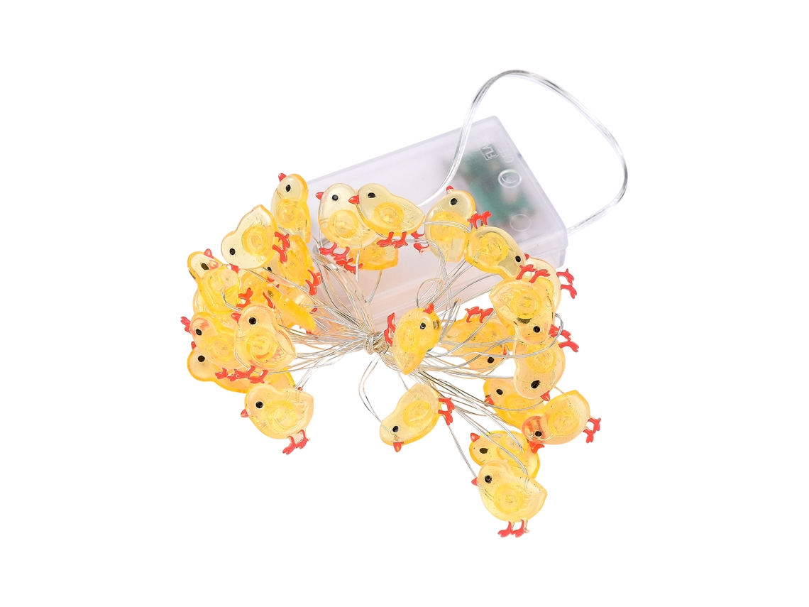 Caixa de 3 Pilhas Aa para Luzes de Coelho com Forma de Cenoura LAXISCREED