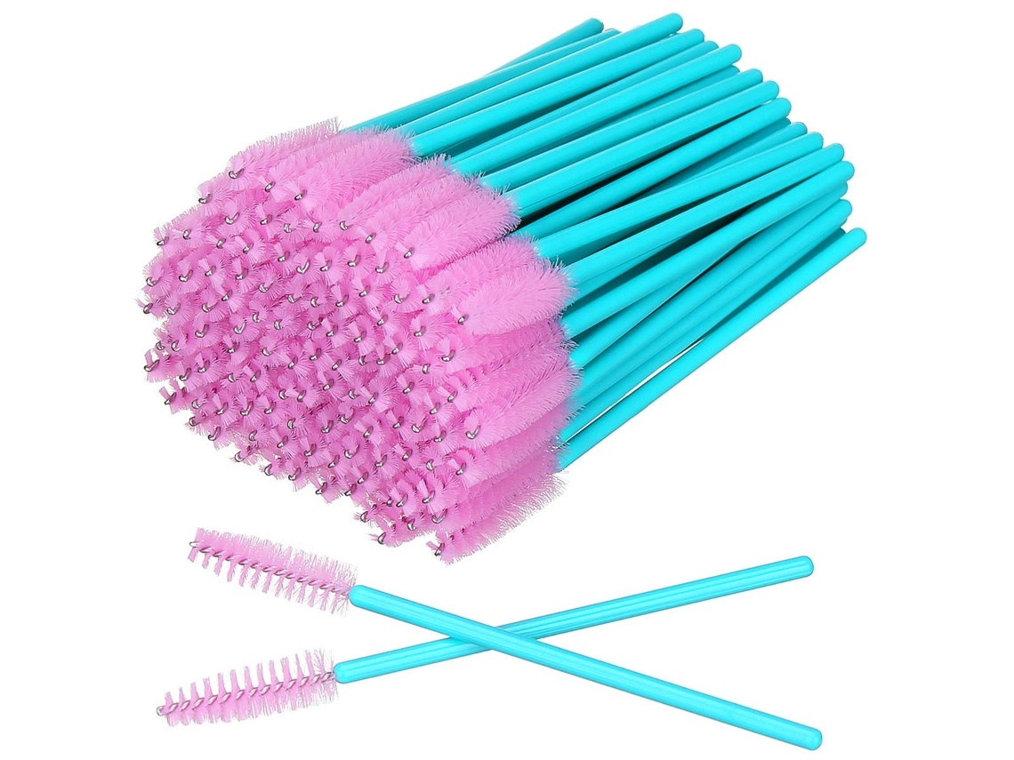 100 Unid. Pincéis Descartáveis Para Máscara De Cílios, Pincéis Aplicadores Para Maquilhagem