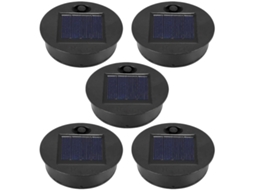 Kit De Peças De Reposição Para Luminária Solar (tamanho Superior: 2,76 Polegadas, Led Branco Quente De 7 Lúmens À Prova De Água, 2,36 Polegadas
