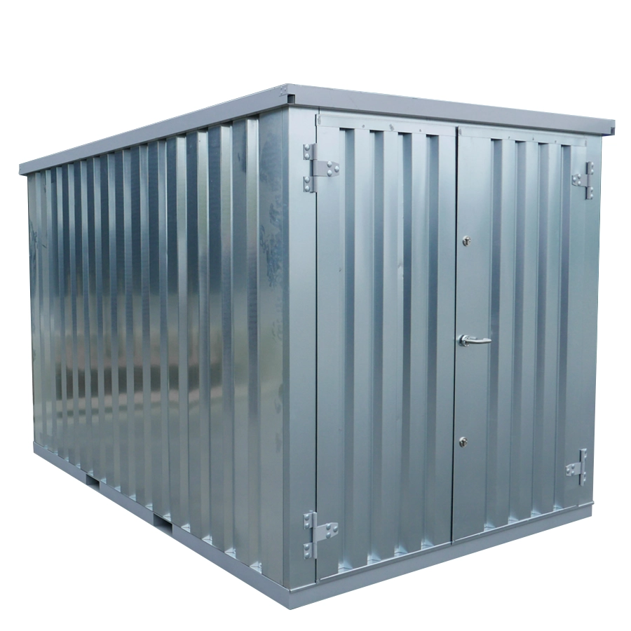 Abrigo FOCO 3X2 Porta Dupla Curto em Galvanizado