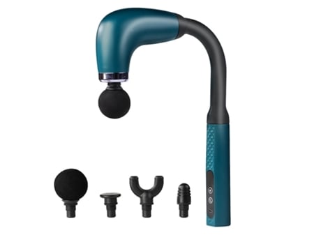Pistola De Massagem Elétrica Com Cabo Longo Em Formato De U, Massageador Para Fáscia, Relaxamento Muscular E Condicionamento Físico. Uuzeit Shop