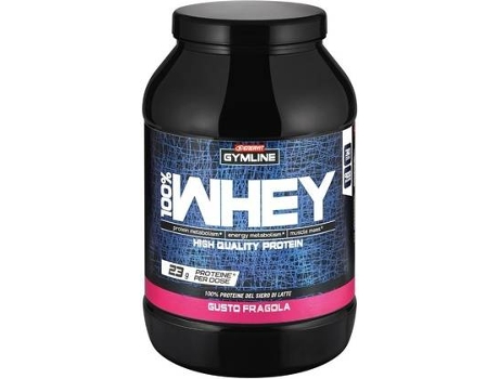 Suplemento Alimentar GYMLINE % Whey Concentrate Morango (900 g de pó)