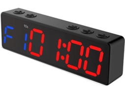 Relógio SFUSHOS Digital Led, Grande, com Cronômetro Esportivo