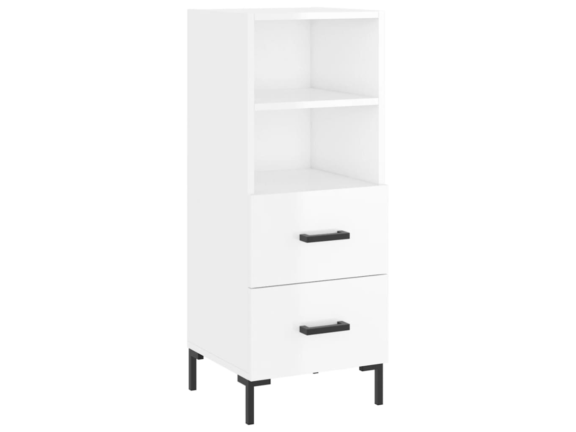 Aparador MAISON EXCLUSIVE Madeira Processada Branco Brilhante (34,5x34x90 cm)