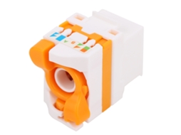 2pcs Módulo Rj45 Ethernet Cat6a Sem Ferramenta