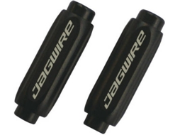Amortecedor JAGWIRE Inline InDex Adjuster Shift BraiDed 4.5Mm-Black 2Pcs (Preto - 4,5 mm)